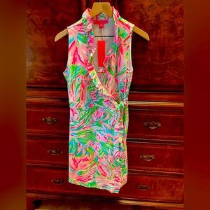 Lily Pulitzer soft wrap dress new
